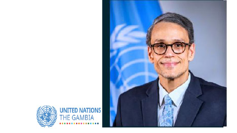 Message from the United Nations Resident Coordinator, Mr Karl-Frederick Paul