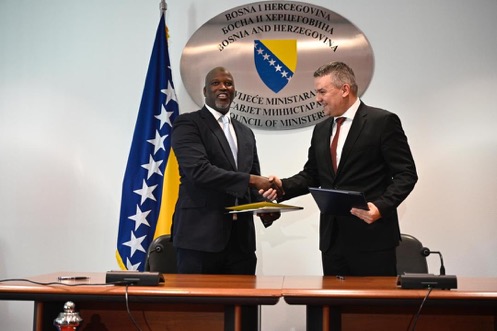 Mechanism Registrar Tambadou signs MoC with BiH authorities