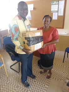 Gambian US-based philanthropist gives books to Methodist Schools