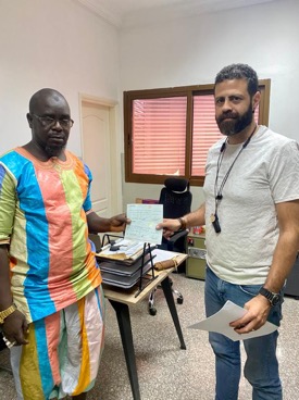 Africall pays 1st installment sponsorship package to SWESO nawetan