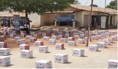 Muslim Hands distributes foodstuffs worth over D3M 