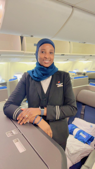 Women & Society : Flying Beyond Borders: Gambian Musukebba Sallah’s Journey to Flight Attendant