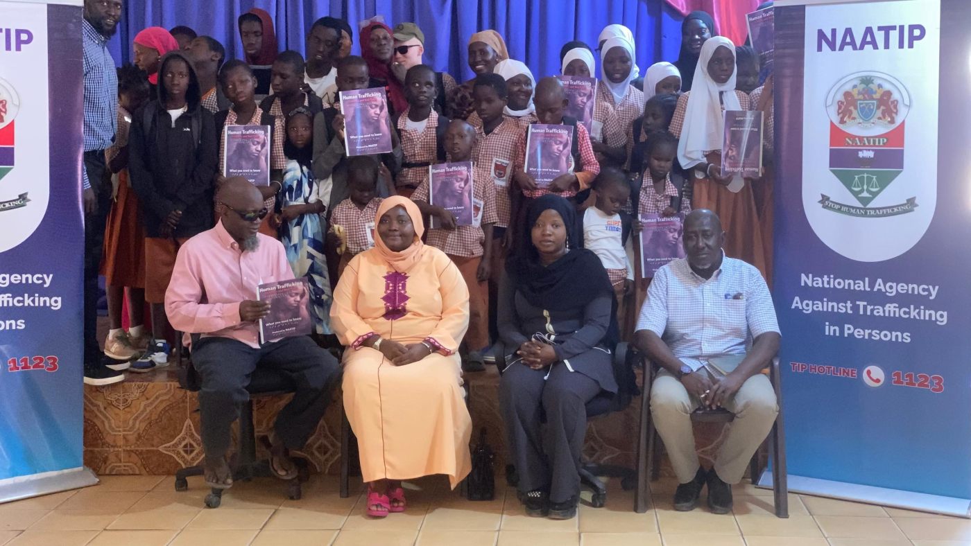 Caring for the vulnerable: NAATIP partners with GOVI on anti-trafficking awareness
