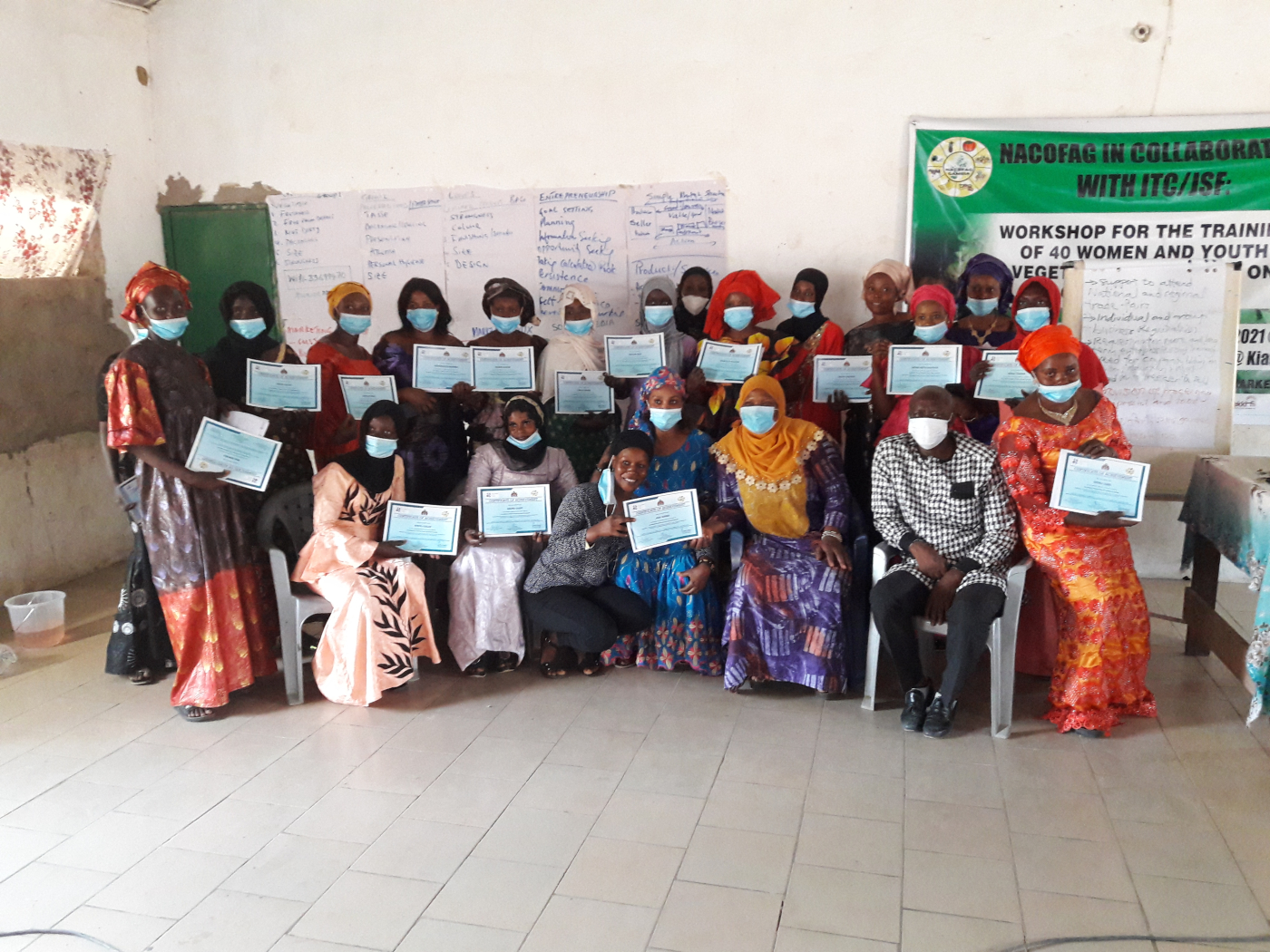 NACOFAG equips women vegetable gardeners on agro-marketing