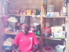 Nafa Program: Beneficiary opens shop