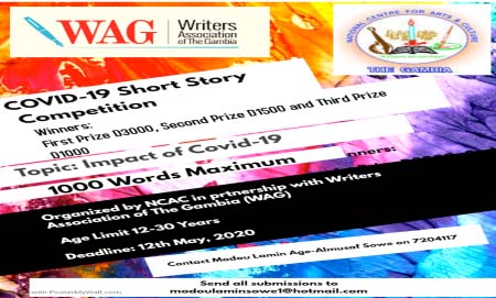NCAC, WAG roll-out COVID-19 Short Story Competition 2020
