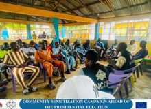 NCCE takes civic sensitization campaign to URR, CRR North ahead of presidential election