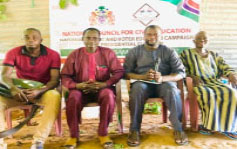 NCCE on civic, voter education ahead of December Polls