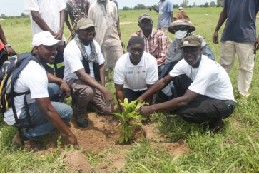 NEA/GEF6 embarks on a massive tree planting exercise