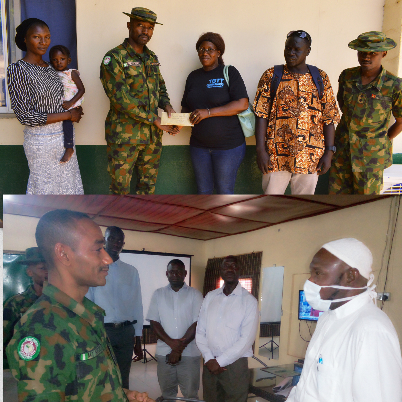 Nigerian military Company NIGCOY 4 supports Gambians with over D50, 000