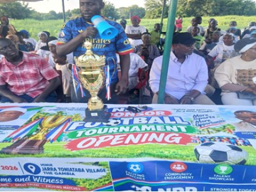 NPP Tournament: Minister Abdoulie Sanyang reaffirms commitment to youth development