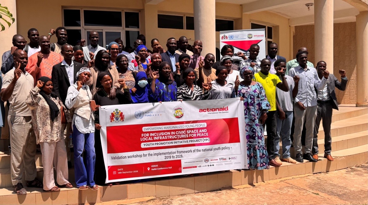 NYC, ActionAid push for action on Gambia’s 10-year youth policy