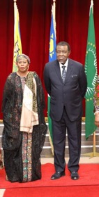 FJC presents credentials to Namibia President