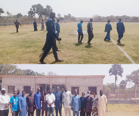 National Assembly Select Committee on Sports visits Gunjur Mini Stadium