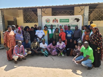 ChildFund hands over Library Books to Ndemban LBS