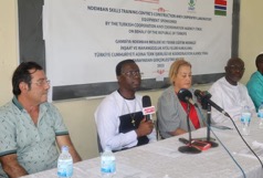 Minister Gomez officially opens Ndemban Skill Training Centre