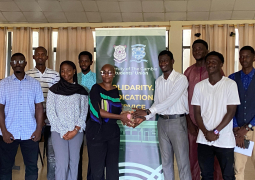 Nenneh presents to UTG law students