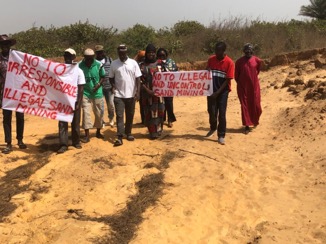 New Kartong VDC condemns ‘illegal’ sand mining