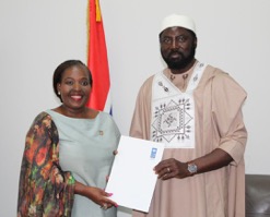  New UNDP rep presents credentials to gov’t