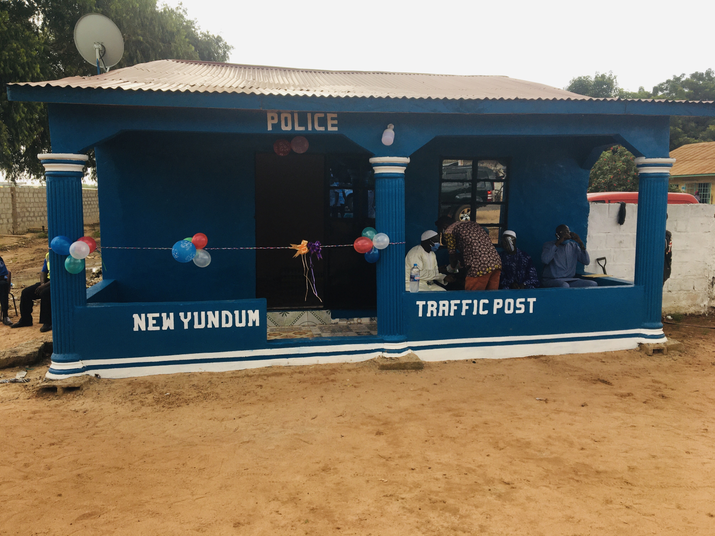 New Yundum inaugurates new traffic police post