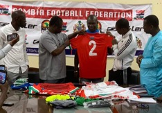 GFF unveils new national team jerseys