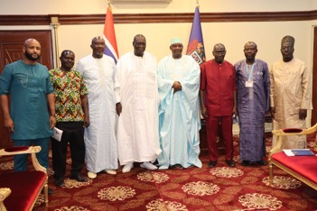 Newspaper publishers meet President Barrow 