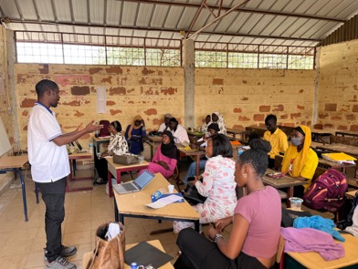 Njaboute Foundation trains  students on sex education, GBV