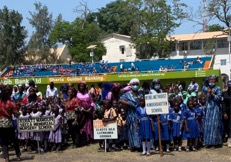 Nursery school children celebrate 59th Independence anniversary