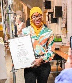 Germany-based Gambian activist awarded for standing against racism, discrimination