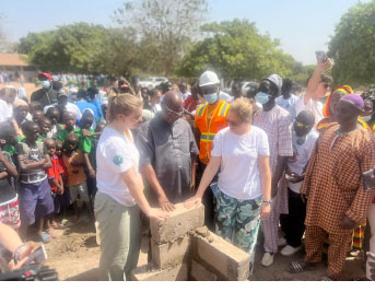 D1.5M Classroom blocks, computer lab foundation laid at Nyofelleh UBS