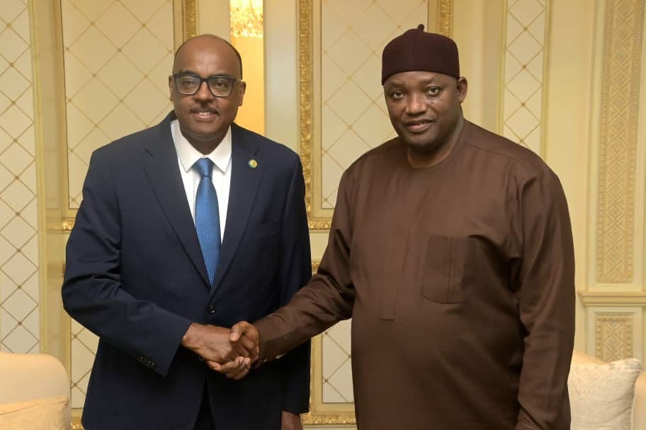 President Barrow Meets OIC Assistant Secretary General in Jeddah, discusses OIC activities