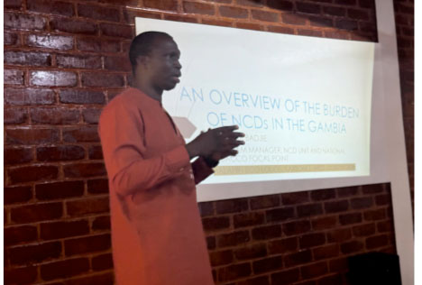 ‘At least 90% Gambians have one or more NCD risk factors’