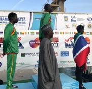 Omar Darboe takes home bronze in CANA Zone 2 Swimming and Open Water Championships in Dakar