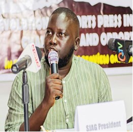 SJAG prexy in Bissau as special guest for inauguration of Forum of Sports Journalists
