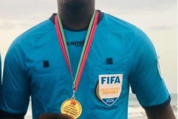 Beach Soccer qualifiers: Omar Kebbeh appointed reserve assistant referee for Nigeria, Ghana encounter