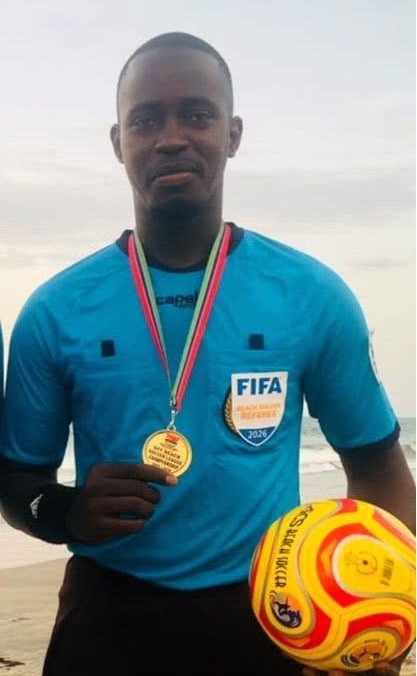 Beach Soccer qualifiers: Omar Kebbeh appointed reserve assistant referee for Nigeria, Ghana encounter