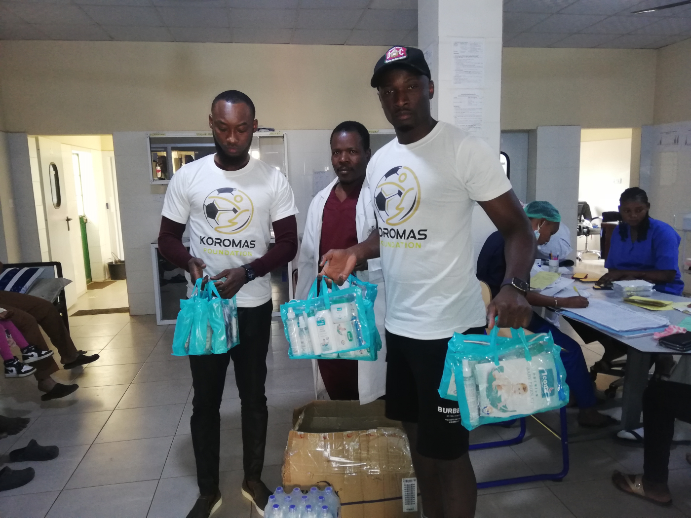 OJ Koroma Foundation supports mothers at Serekunda Health Centre