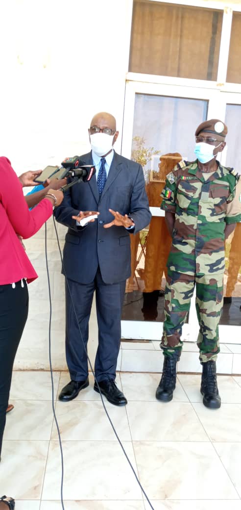 Defence minister asks for patience with ECOMIG