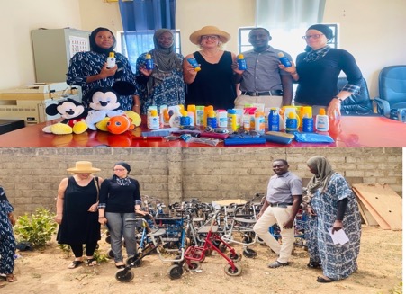 ‘Our Africa Project’ donates wheelchairs, sunburn creams, others to GFD