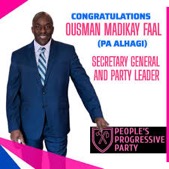 PPP elects Ousman Faal as new party leader