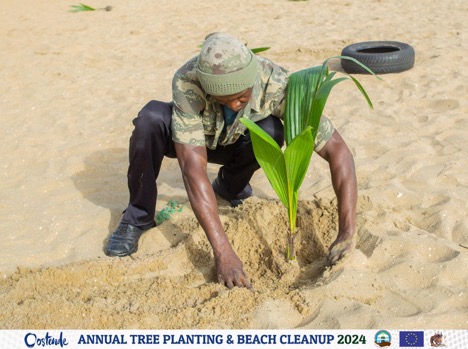 Ostend Banjul plants extra 1000 trees