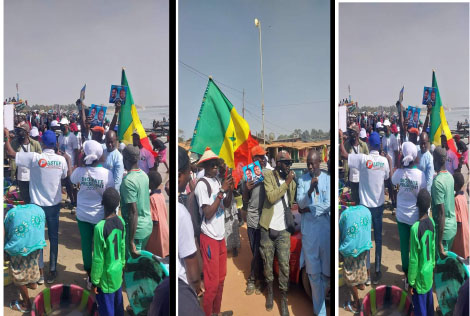 PASTEF holds rally at Gunjur Beach ahead of Senegal presidential elections