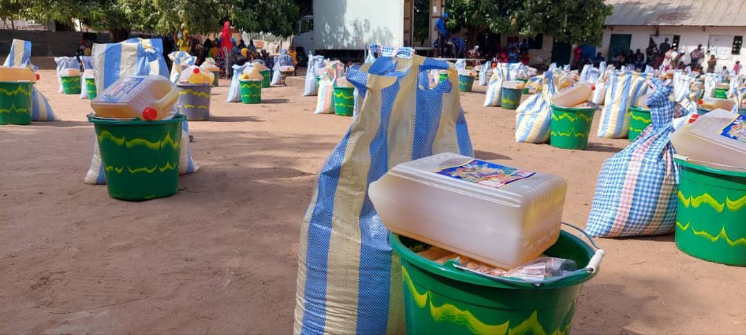 WHIPSO Gambia supports over 250 families with food packages
