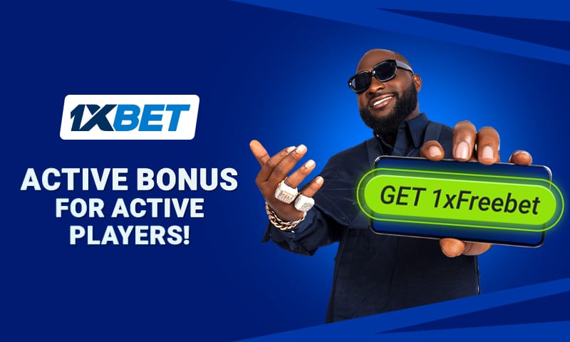 1xFreebet promo is a chance to receive weekly free bets from 1xBet!