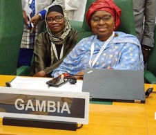Hon Fatou Kinteh attends OIC high level Ministerial donors’ conference in Jeddah  