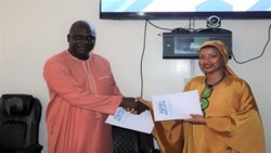 MoHERST receives novel data collection system for use by Gambian schools, other institutions