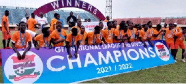 PSV Wellingara crowned GFF 2nd Division League champions