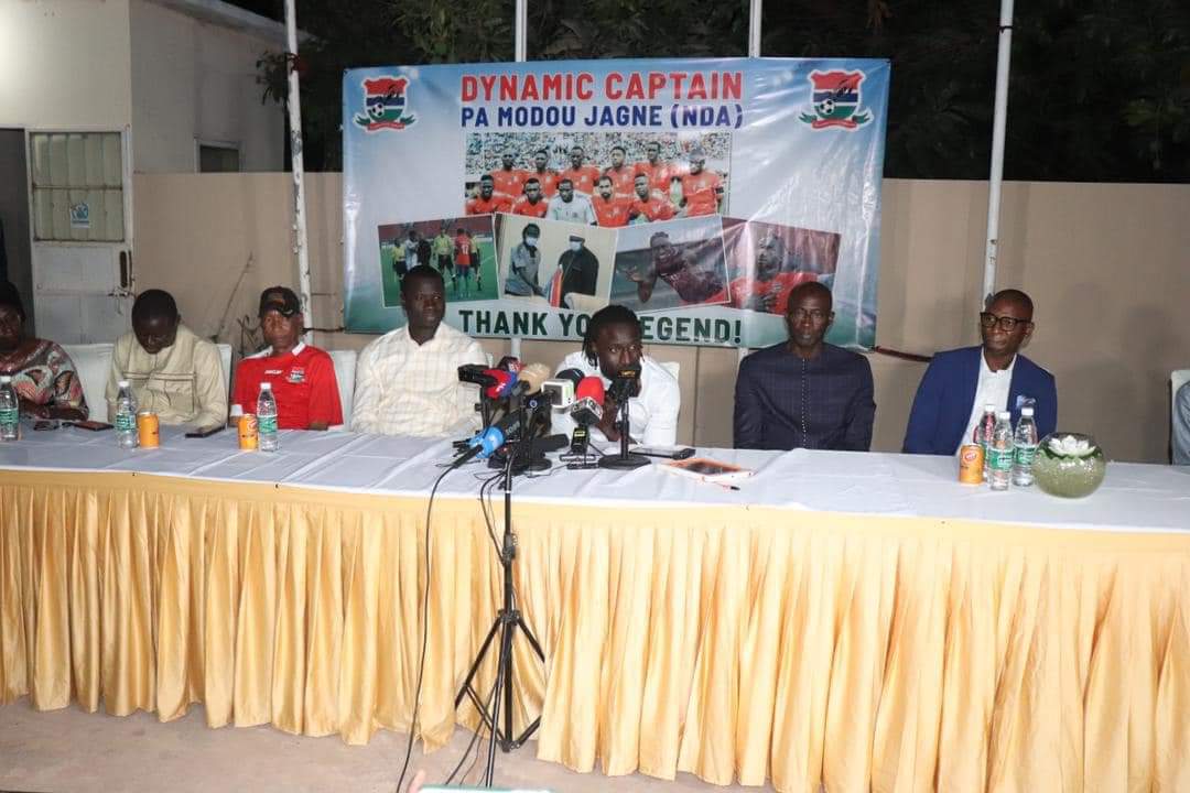 Pa Modou Jagne hands over captainship reasonability to Omar Colley