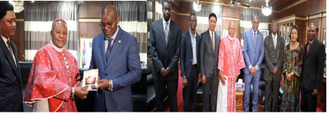 Pastors' Intercessory Fellowship pays courtesy call on VP Jallow
