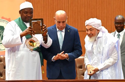 2024 African Peace Award conferred on Barrow 